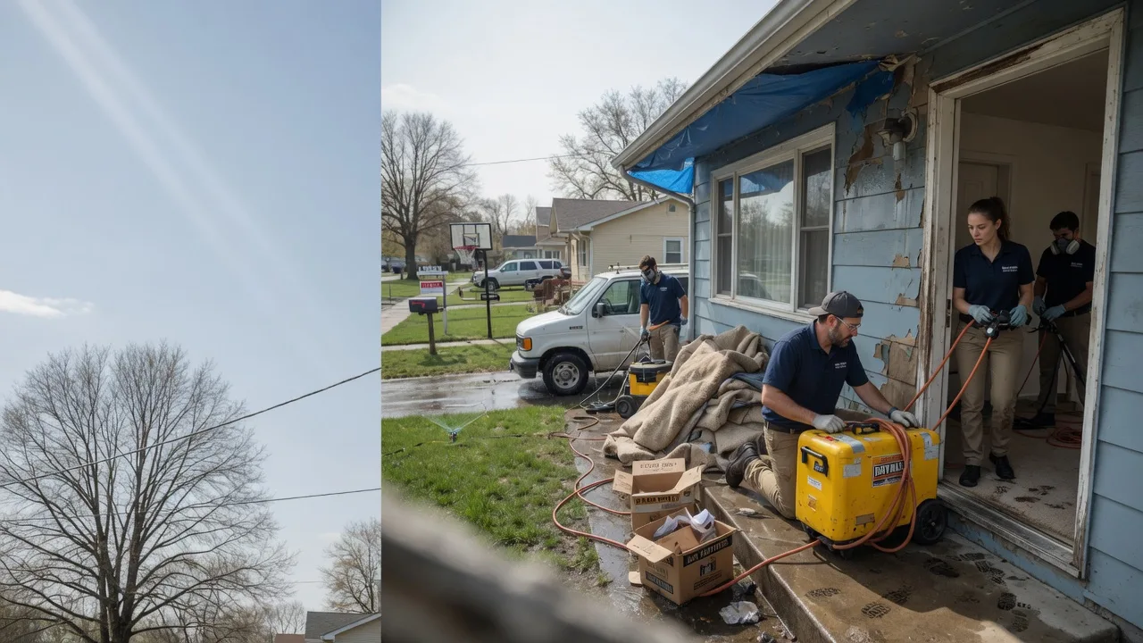 Basement Flood Cleanup in Curtis, WA near me